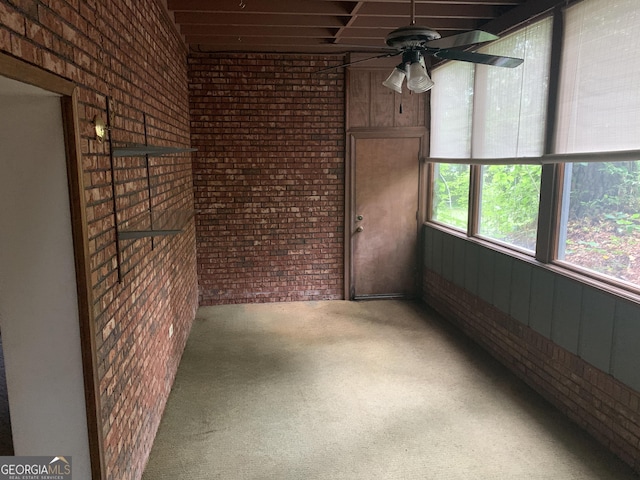 96 Glencrest Dr, Toccoa, GA 30577 - view of unfurnished sunroom