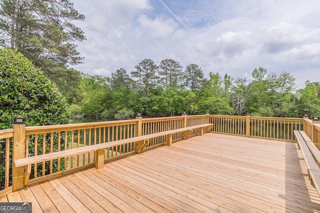 view of deck