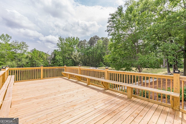 view of deck