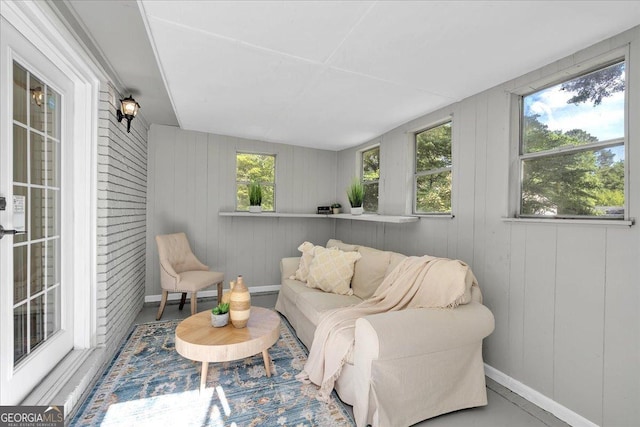 3951 Lindley Dr, Powder Springs, GA 30127 - living area with baseboards