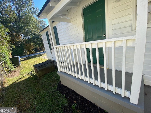 view of side of home