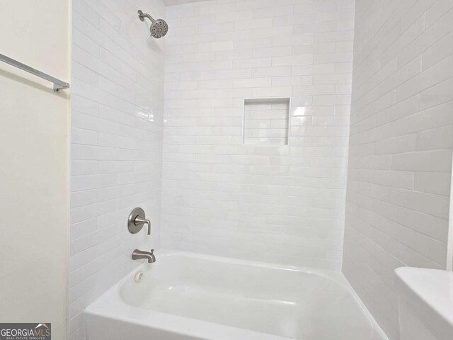 5229 Mountain Village Ct, Stone Mountain, GA 30083 - full bathroom featuring shower / bathing tub combination