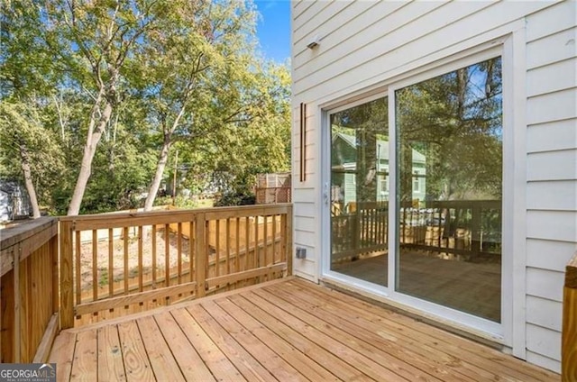 3105 Jones, Atlanta, GA 30344 - view of deck