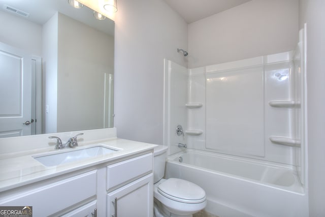 497 Lawson Dr Unit 27, Mansfield, GA 30055 - full bath with toilet, vanity, and shower / tub combination