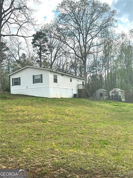 350 Kitty Hawk Ln, Clarkesville, GA 30523 - view of yard