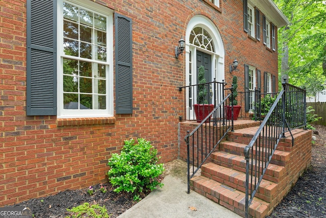 120 N Blf, Alpharetta, GA 30004 - view of exterior entry featuring brick siding