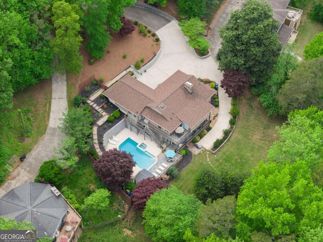 aerial view