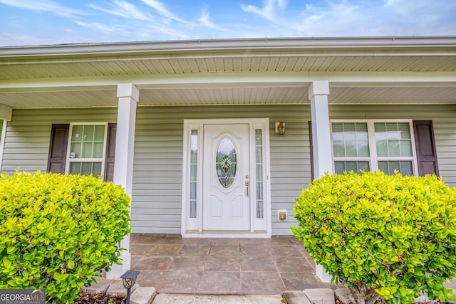 407 Gladiola Dr, Auburn, GA 30011 - entrance to property featuring covered porch