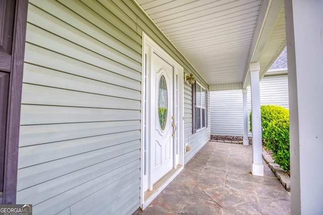 407 Gladiola Dr, Auburn, GA 30011 - doorway to property with a porch