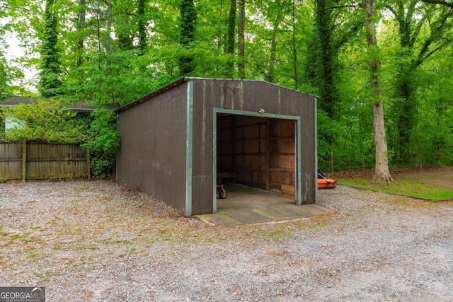 4240 Cascade Rd SW, Atlanta, GA 30331 - view of outbuilding featuring fence and an outbuilding