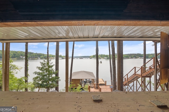 43 Cowan Ct, Mansfield, GA 30055 - dock area featuring a water view