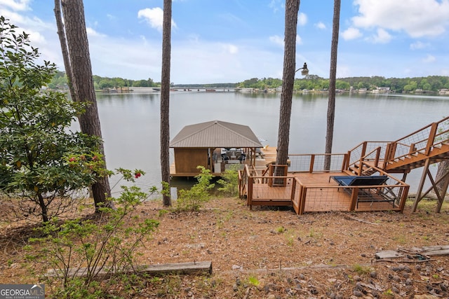 43 Cowan Ct, Mansfield, GA 30055 - dock with a water view