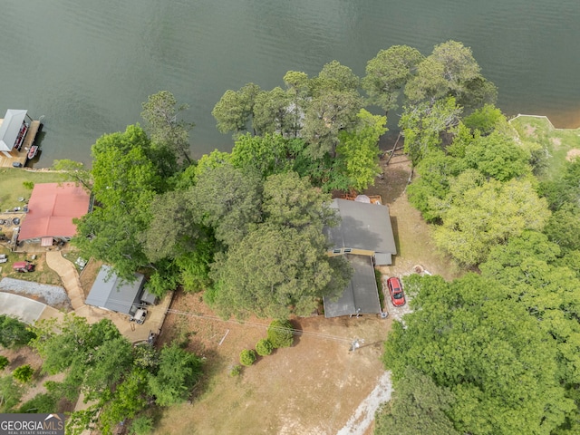 43 Cowan Ct, Mansfield, GA 30055 - bird's eye view of a large body of water