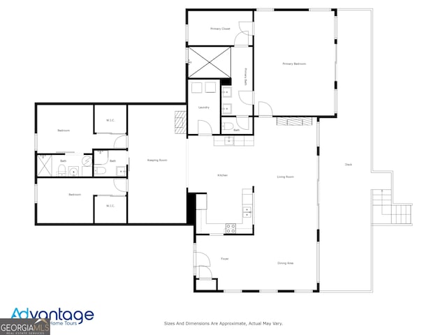 43 Cowan Ct, Mansfield, GA 30055 - room layout