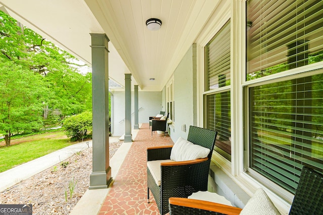view of patio