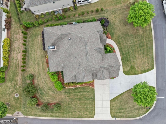 drone / aerial view