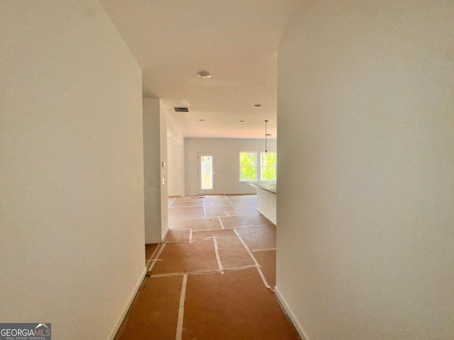 7252 Eton Ln, Locust Grove, GA 30248 - corridor featuring baseboards, recessed lighting, and visible vents