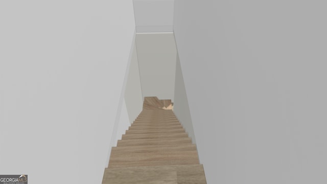 view of stairs