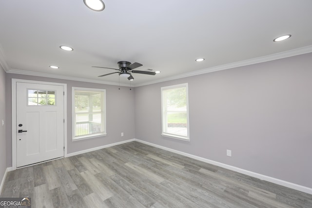 938 Motley St, Lagrange, GA 30241 - entryway featuring recessed lighting and baseboards