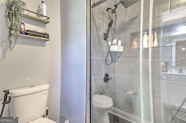 5845 Princeton Run Trl, Tucker, GA 30084 - full bathroom featuring a stall shower