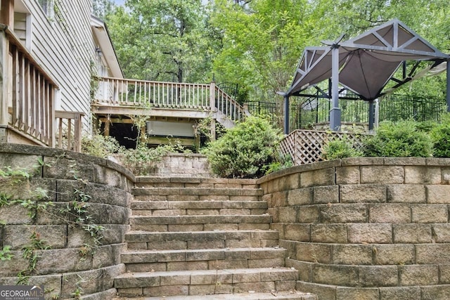 15635 US Highway 27 N, Hamilton, GA 31811 - exterior space with stairway