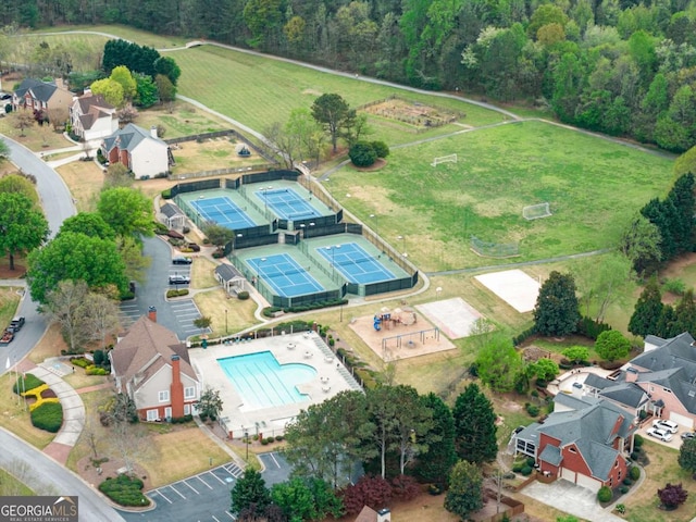 bird's eye view