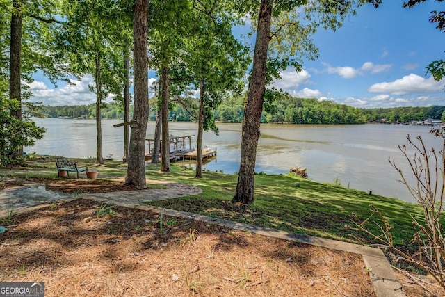2000 Campbell Rd, Covington, GA 30014 - view of yard with a water view