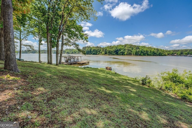 2000 Campbell Rd, Covington, GA 30014 - water view featuring a heavily wooded area
