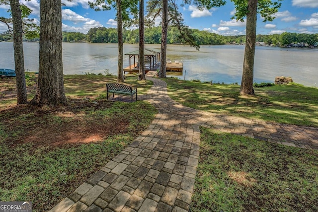2000 Campbell Rd, Covington, GA 30014 - dock area with a water view