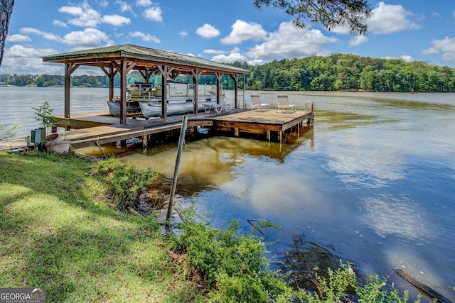 2000 Campbell Rd, Covington, GA 30014 - dock area with a water view