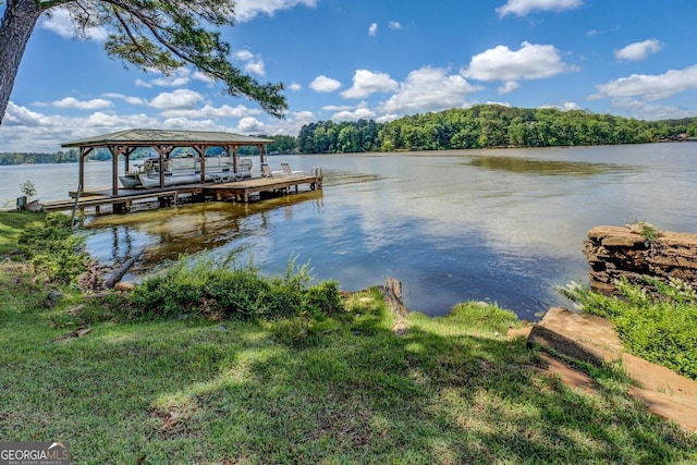 2000 Campbell Rd, Covington, GA 30014 - dock area featuring a water view