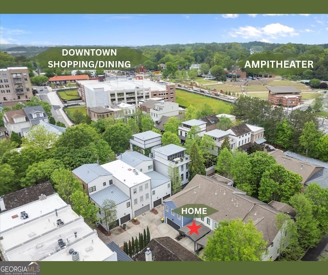 719 Hammond Dr, Woodstock, GA 30188 - bird's eye view