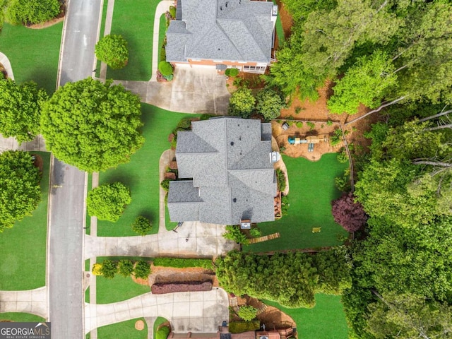 drone / aerial view