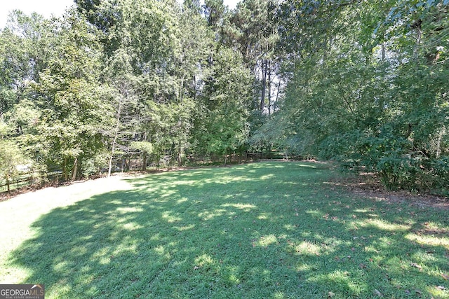 304 N Briar Rdg, Woodstock, GA 30189 - view of yard with a forest view