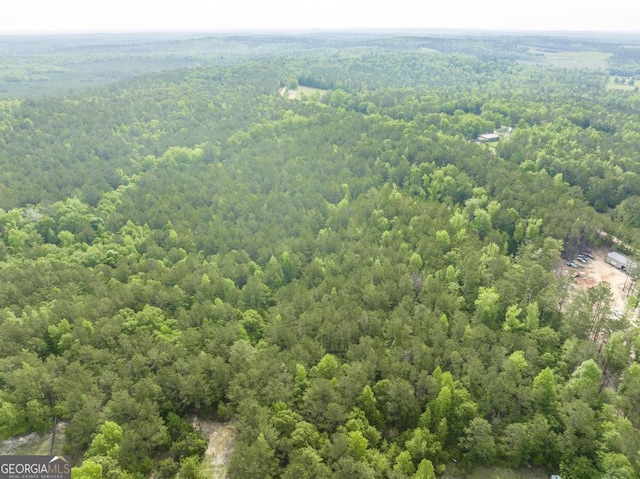 2140 Nesmith Rd SW, Gordon, GA 31031 - drone / aerial view of a heavily wooded area