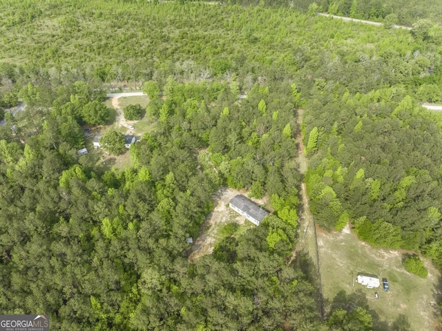 2140 Nesmith Rd SW, Gordon, GA 31031 - aerial view of property and surrounding area with a forest