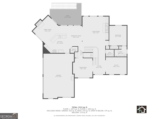 2930 Aquitania Ln, Cumming, GA 30040 - view of layout