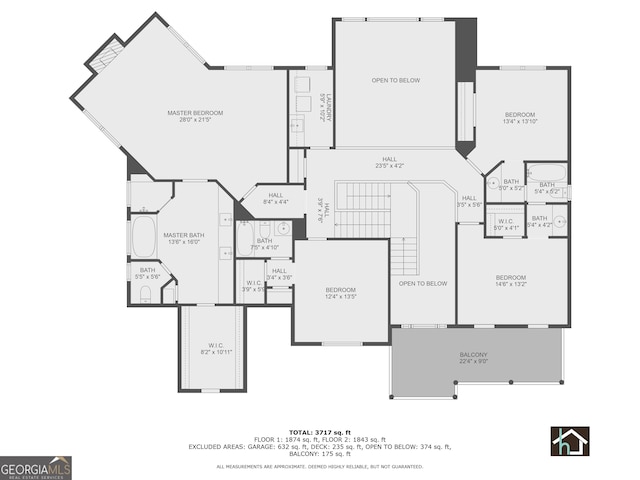 2930 Aquitania Ln, Cumming, GA 30040 - floor plan