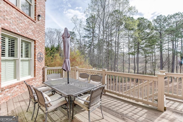 2930 Aquitania Ln, Cumming, GA 30040 - deck with outdoor dining space