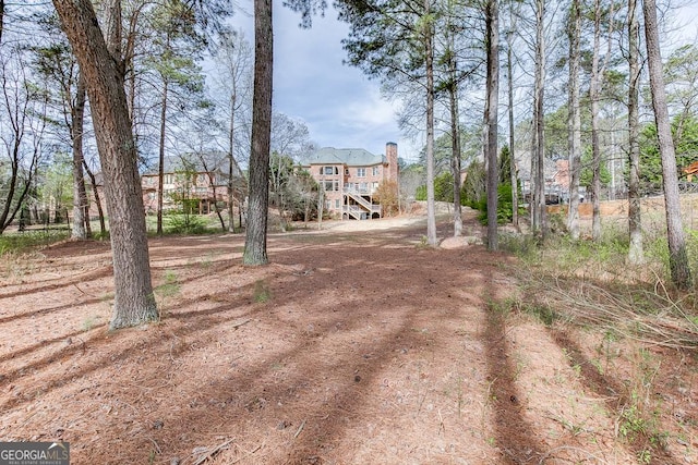 2930 Aquitania Ln, Cumming, GA 30040 - view of yard featuring stairs