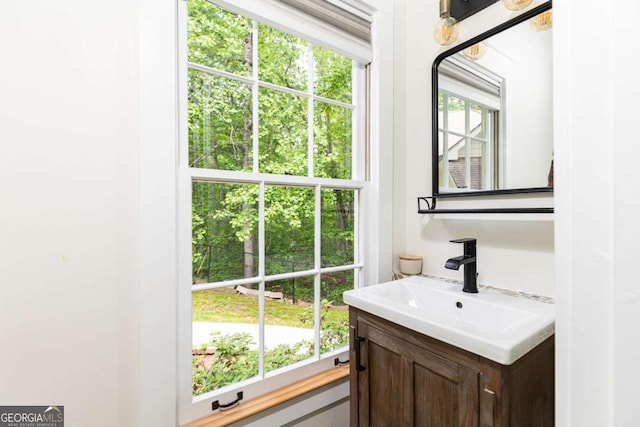 3380 Hill Forest Trl NW, Acworth, GA 30101 - bathroom featuring vanity