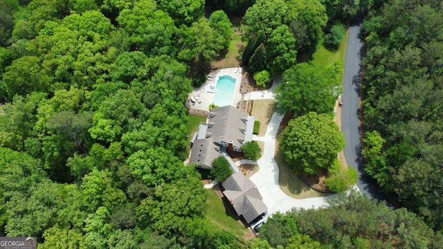 3380 Hill Forest Trl NW, Acworth, GA 30101 - birds eye view of property