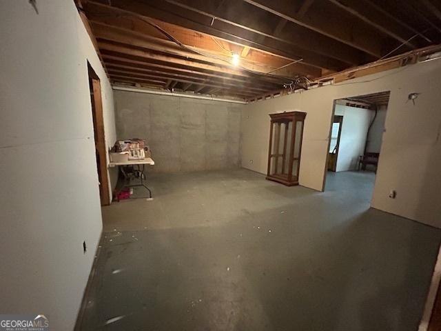 4665 Oakmont Bend Dr, Alpharetta, GA 30004 - view of unfinished below grade area