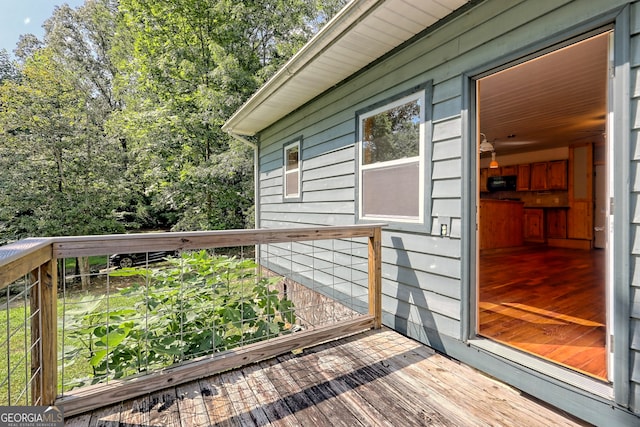 266 Ritchie Rd, Tiger, GA 30576 - view of wooden deck