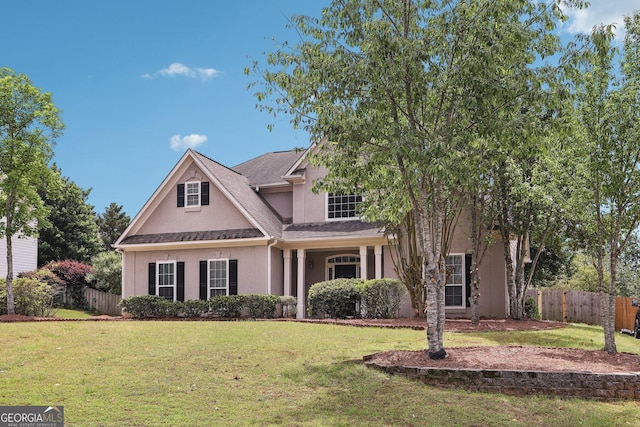 view of front of property with stucco siding