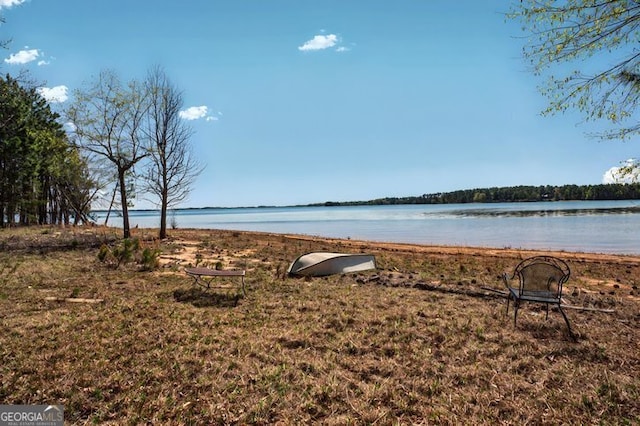 property view of water