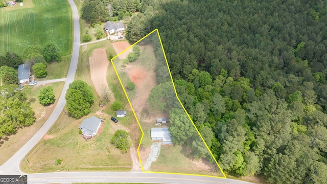 8490 Belton Bridge Rd, Lula, GA 30554 - drone / aerial view with a view of trees
