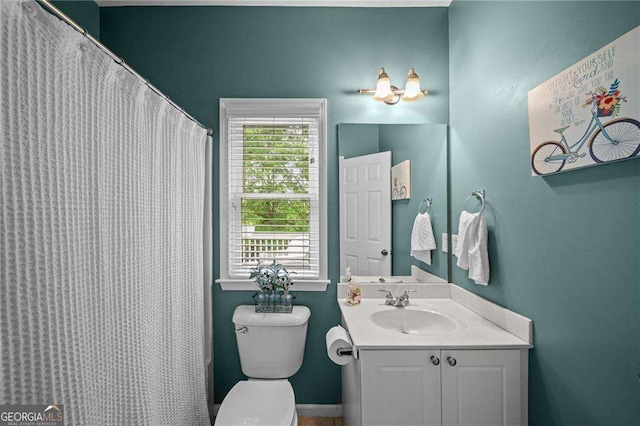 9310 Old Preserve Trl, Ball Ground, GA 30107 - full bath featuring vanity and toilet
