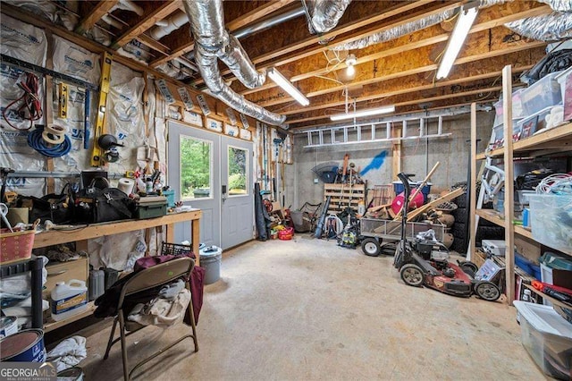 9310 Old Preserve Trl, Ball Ground, GA 30107 - view of below grade area