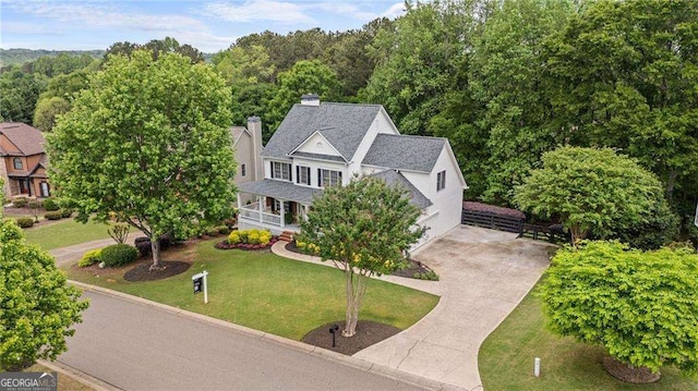 9310 Old Preserve Trl, Ball Ground, GA 30107 - aerial view